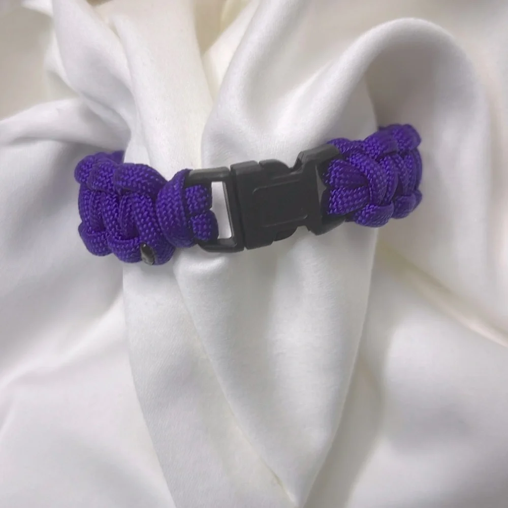 Purple Braided Bracelet NWOT